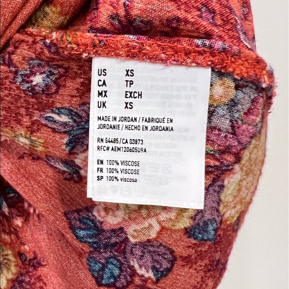 American Eagle floral blouse - XS - Picture 11 of 13